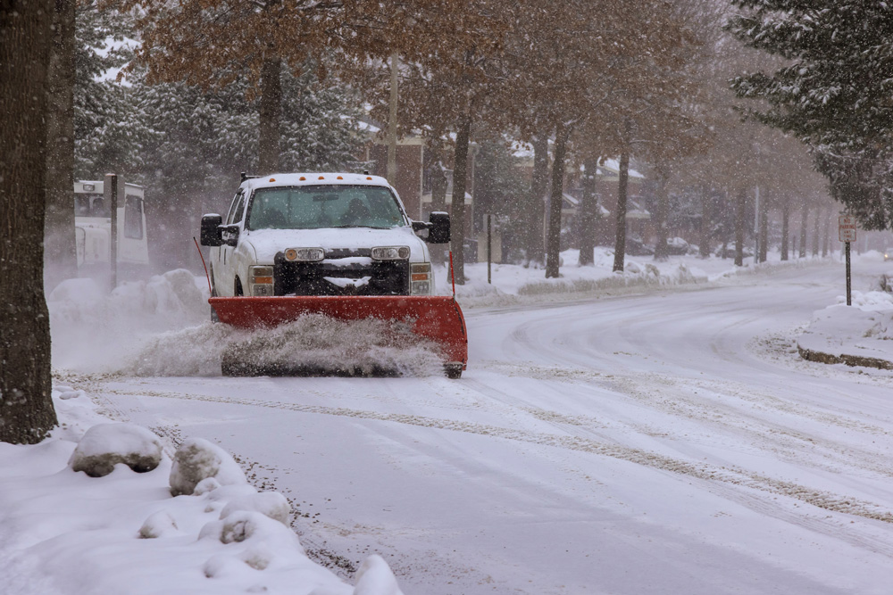Snow Plowing in Anchorage