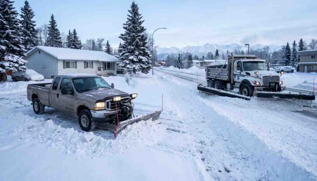 DIY vs. Professional Snow Plowing