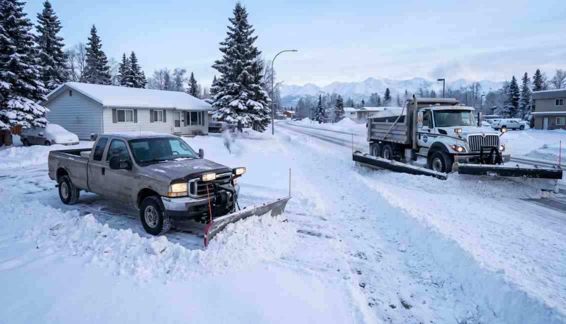DIY vs. Professional Snow Plowing