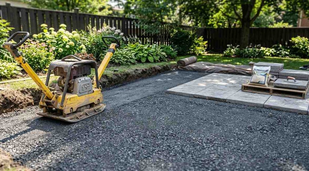 Site Compaction Matters for Your Summer Patio